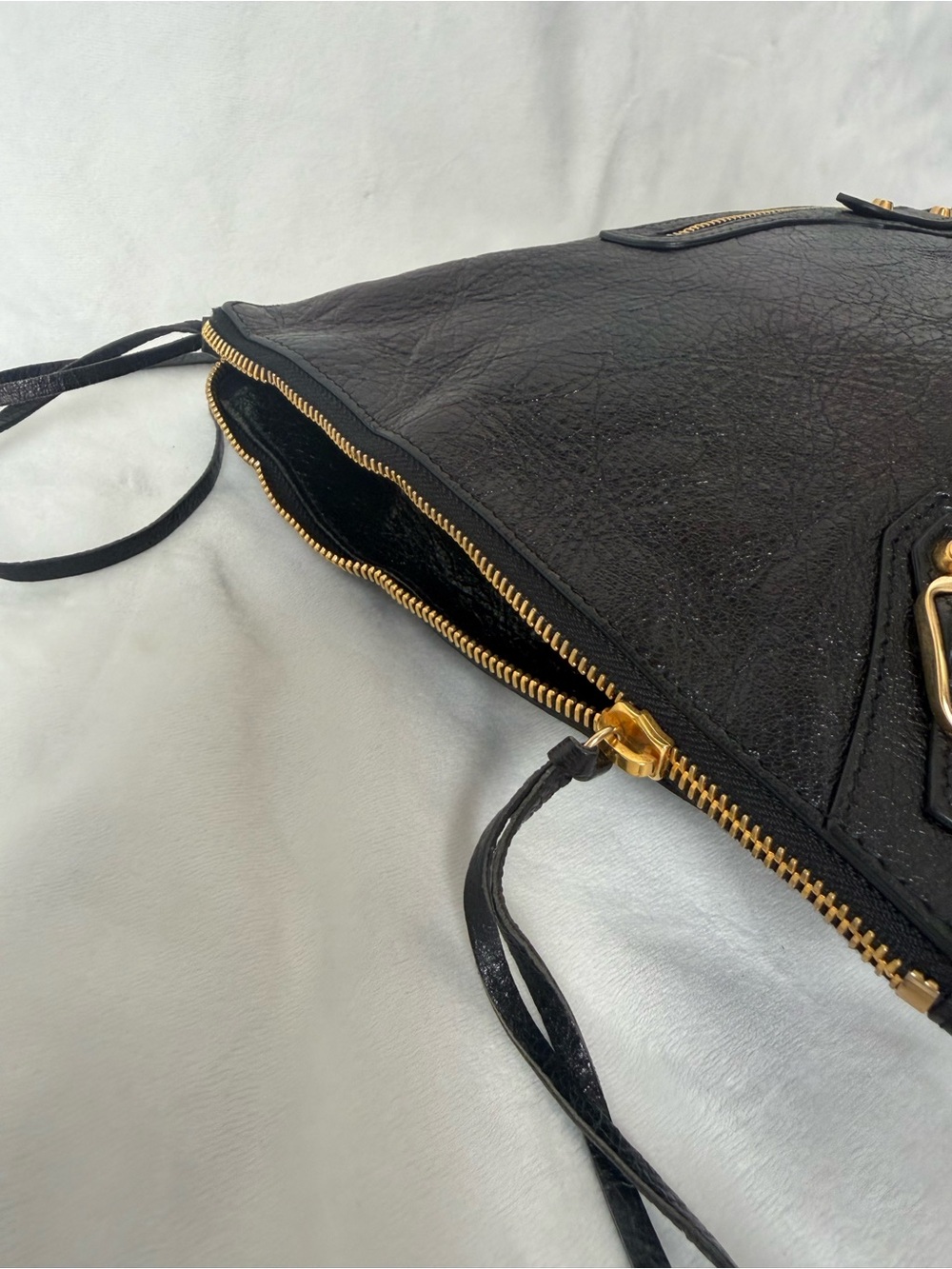 Balenciaga 2015 Lambskin Motocross Large Flat Clutch Bag - Picture 10 of 10